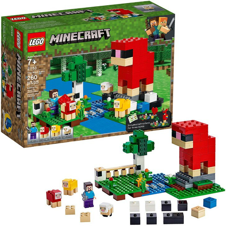 レゴ マインクラフト 21153 巨大羊のウールファーム LEGO Minecraft The Wool Farm 【レゴブロック おもちゃ 鑑賞 コレクション プレゼント 誕生日 贈り物 ご褒美】 並行輸入品