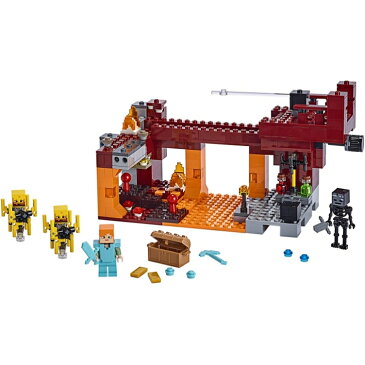 レゴ マインクラフト 21154 ブレイズブリッジでの戦い LEGO Minecraft The Blaze Bridge 【レゴブロック おもちゃ 鑑賞 コレクション プレゼント 誕生日 贈り物 ご褒美】 並行輸入品