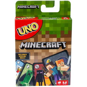 マテル ウノ マインクラフト カードゲーム UNO MINECRAFT Card Game 並行輸入品 【マイクラ UNO キャラクター グッズ プレゼント お子様 お祝い 誕生日】【メール便送料無料】