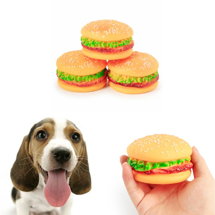 犬用 おもちゃ 噛み 音がなるおもちゃ ハンバーガー 