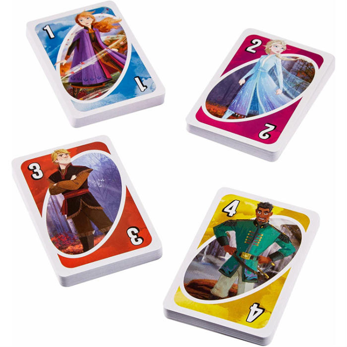 【並行輸入品】 マテル ウノ フローズンII カードゲーム UNO Disney Frozen II Card Game 【 UNO キャラクター グッズ プレゼント お子様 お祝い 誕生日 男の子 サプライズ ディズニー 映画 続編 アナと雪の女王2 】【メール便送料無料】 2