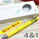 ジェットストリーム 消えない 名入れ 彫刻 4＆1 多機能ボールペン 色多数 プレゼント 誕生日 記念品 卒業 祝 景品 成人 クリスマス ノベルティ ネコ様 ネコギフト 名入れが消えない 母の日