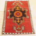 【スーパーSALE30%OFF】オールドじゅうたん トルコ マラティヤ産 111x60cm 40年物 玄関マットサイズ Old Carpet from Turkey