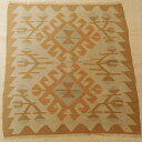 【スーパーSALE30%OFF】オールドキリム トルコ カイセリ産 77x56cm 40年物 玄関マットサイズ Old Kilim from Turkey