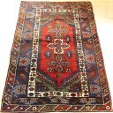 オールドじゅうたん アンタルヤ ドシャメアルトゥ産 195x128cm 60年物 ソファ前サイズ Old Carpet from Turkey