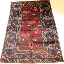 オールドじゅうたん トルコ ドゥシャメアルトゥ産 205x128cm 45年物 ソファ前マットサイズ Old Carpet from Turkey