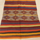 【スーパーSALE30%OFF】オールドキリム トルコ マラティヤ産チュバル 141x128cm 70年物 ソファ前サイズ Old Kilim from Turkey