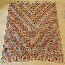 【スーパーSALE30%OFF】オールドキリム トルコ イズミール産 116x86cm 80年物 ソファ前サイズ Old Kilim from Turkey