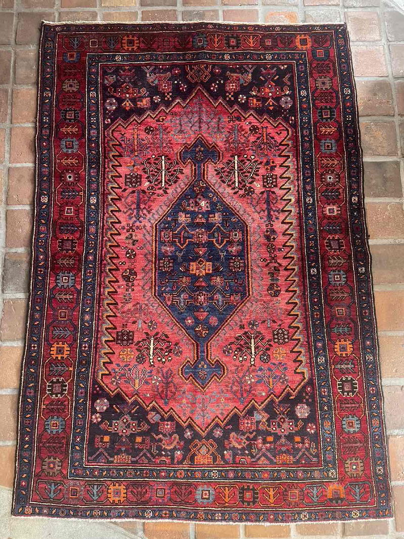 オールドじゅうたん ペルシャ産 200x134cm ソファ前サイズ Old Carpet from Turkey
