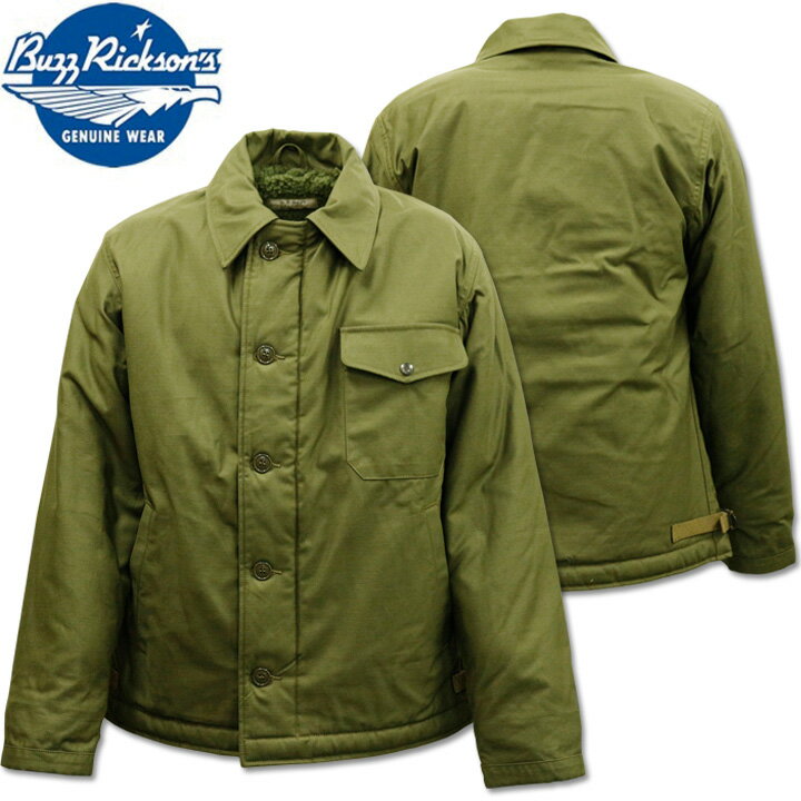 Rakuten - BUZZ RICKSON'S（バズリクソンズ）DECK A-2『BUZZ RICKSON MFG. CO.』BR14956 OLIVE DRAB