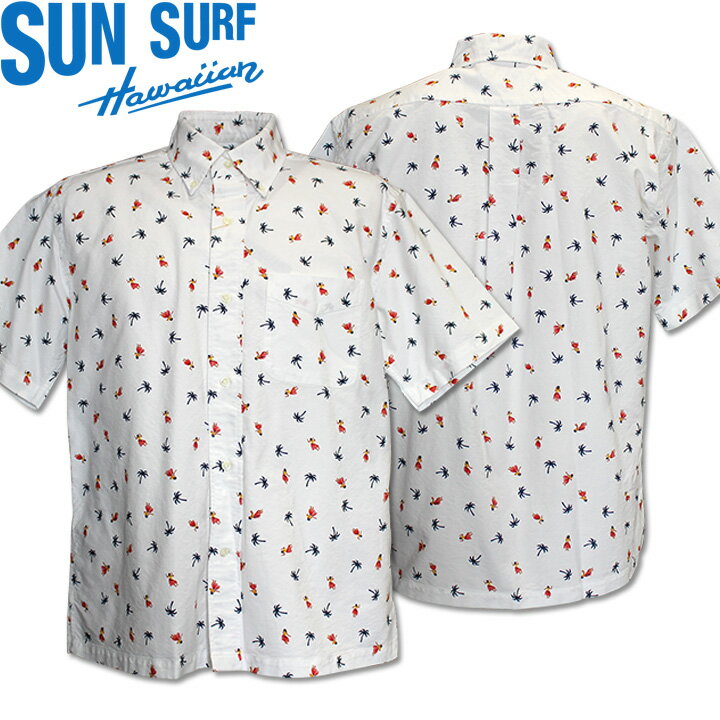 Rakuten - SUN SURF（サンサーフ）COTTON OXFORD B.D. SHIRT『HULA DANCER』SS39282-101 White