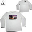 KINGSIZE 長袖Tシャツ STICK BY ME L/S TEE WHT KSAW17-T06 【 2017 キングサイズ ロンT / メンズ 長袖 / レゲエ / B系 / スケーター / あす楽 】