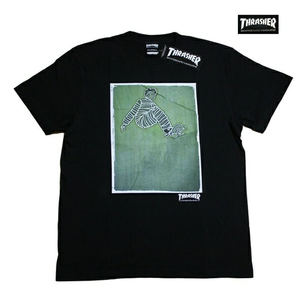 THRASHER Tシャツ LANCE MOUNTAIN S/S Tee TH91152 BLK ブラック 