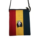 ラスタ パスポートポーチ BOB MARLEY HEMP&コットン 【 ポーチ / レゲエ / ラスタ / ジャマイカ / ヘンプ / REGGAE / ガンジャ / ボブ マーリー / 小物入れ / パスケース / ミニ バッグ / ダンス / メール便可 / あす楽 】