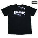 THRASHER TVc Thrasher mag TEE BLK TH91107 ubN y 2019 Y / XbV[ TVc / XP[^[ / Xg[g / T[t / XP[g / XbV[  / QG / [։ / y z