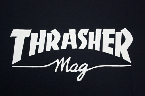 THRASHER Tシャツ Thrasher mag TEE DARK NAVY TH91107 ネイビー 【 2019 メンズ / スラッシャー Tシャツ / スケーター / ストリート / サーフ / スケート / スラッシャー 半袖 / レゲエ / メール便可 / あす楽 】