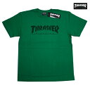 THRASHER Tシャツ ALLOVER HOMETOWN TEE GRN TH91113 グリーン 