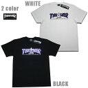 THRASHER Tシャツ GONZ HOMETOWN S/S TEE TH91245 ホワイト ブラック 