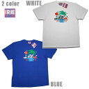 IRIE Tシャツ THE ISLAND TEE IRSS20047 ホワイト ブルー 