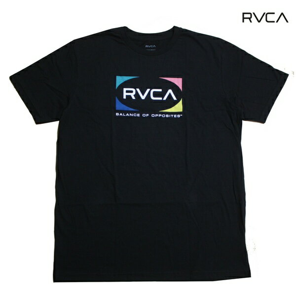 RVCA Tシャツ QUAD SS M TEES 198A1010 ブラック 【 2020 rvca Tシャツ / ルーカ 半袖 / メンズ / サーフ / ストリート / メール便可 / あす楽 】