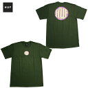 HUF TVc HI DEF S/S TEE [M.GREEN] TS01249 ~^[O[ y nt TVc /  / Y / XP[^[ XP[g / Xg[g / [։ / y z