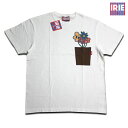 IRIE Tシャツ FLOWER VASE POCKET TEE IRSS21036 ホワイト 白【 2021 アイリー lrie Life / レゲエ / メンズ ファッション / アイリー Tシャツ / レゲエ / ストリート / ラスタ / スケーター / アイリーライフ / サーフ / メール便可 / あす楽 】