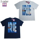 IRIE Tシャツ TRIP BIG LOGO TEE IRHA21029 ホワイト 白 ネイビー【 2021 アイリー lrie Life / レゲエ / メンズ ファッション / アイリー Tシャツ / ダンス / ストリート / ラスタ / スケーター / アイリーライフ / サーフ ジャマイカ / メール便可 / あす楽 】