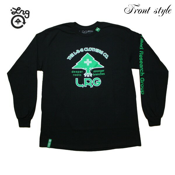 LRG 長袖Tシャツ DEEPER BRANCHES LS TEE L1TZMLCXX ブラック 黒 