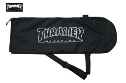 THRASHER スケートボードバッグ SKATE BOARD CASE THR236 ブラック 黒【 2022 メンズ / スラッシャー バッグ / スケーター / スケボー バッグ ケース BAG / ストリート / スケート / スラッシャー / レゲエ / メール便可 / あす楽 】