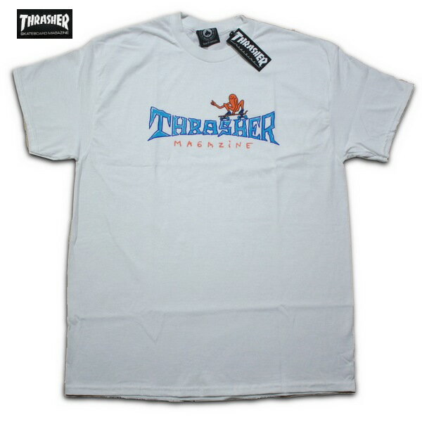 THRASHER Tシャツ GONS THUMBS UP S/S TEE 311564 ホワイト 白 