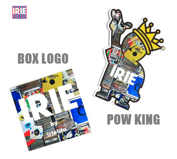 IRIE ステッカー RECORD BOX W.P STICKER IRHA22SP001【 10周年記念 2022 アイリー lrie Life / レゲエ..