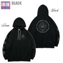 IRIE p[J[ MUSIC BRINGS PEACE HOODIE IRAW23035 ubN y 2023 AC[ lrie Life XEFbg / p[J[ / QG / Y t@bV / KtBK[ W}CJ / Xg[g / Bn / XP[^[ / AC[Ct / T[t / y z