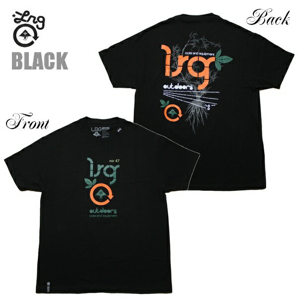 LRG Tシャツ LIFTED CITRUS SS TEE L2GWMSCXX ブラック 黒【 2023 lrg Tシャツ / エルアールジー 半袖 / メンズ レゲエ / スケーター / ストリート / メール便可 / あす楽 】