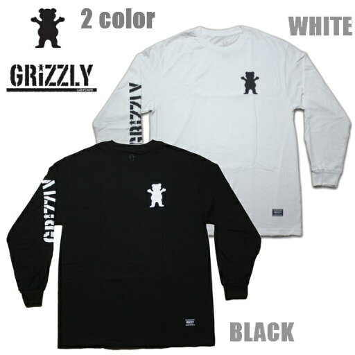 GRIZZLY 長袖Tシャツ MINI BEAR LS TEE vigr22sp110 ブラック ホワイト【 2024入荷 2022 グリズリー 長袖 Tシャツ / メンズ ロンT / スケーター スケボー スケートボード/ B系 / メール便可 / あす楽 】 GRIZZLY 長袖Tシャツ MINI BEAR LS TEE vigr22sp110 ブラック ホワイト【 2024入荷 2022 グリズリー 長袖 Tシャツ / メンズ ロンT / スケーター スケボー スケートボード/ B系 / メール便可 / あす楽 】