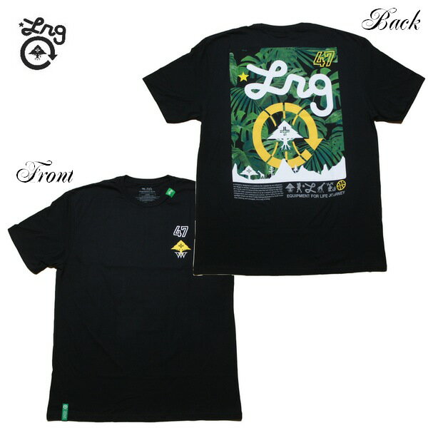 LRG Tシャツ GAME POINT SS TEE L334MSCXX ブラック 黒【 2024 lrg Tシャツ / エルアールジー 半袖 / メンズ レゲエ / スケーター / ストリート / メール便可 / あす楽 】