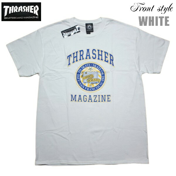 THRASHER Tシャツ DROPOUT S/S TEE 311689 ホワイト 白【 2026  ...
