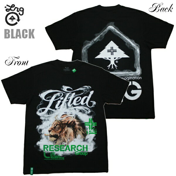 LRG Tシャツ LIFTED ABOVE THE CLOUDS TEE L4LPMSSXX ブラック 黒