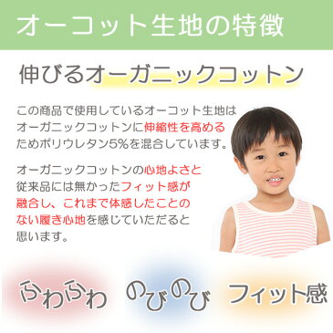 トランクス キッズ 男の子 オーコット トランクスパンツ オーガニックコットン パンツ 下着 綿 日本製 子供 男児 インナー boy kids trunks pants organic cotton 90cm 100cm 110cm