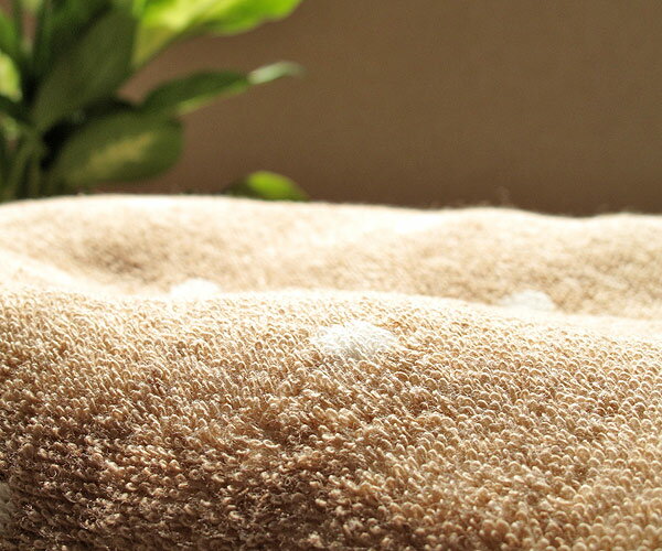 枕カバー ドット柄 タオル 子供用/ブラウン ピローケース ピローカバー オーガニックコットン 綿100％ organic cotton Pillowcase 2