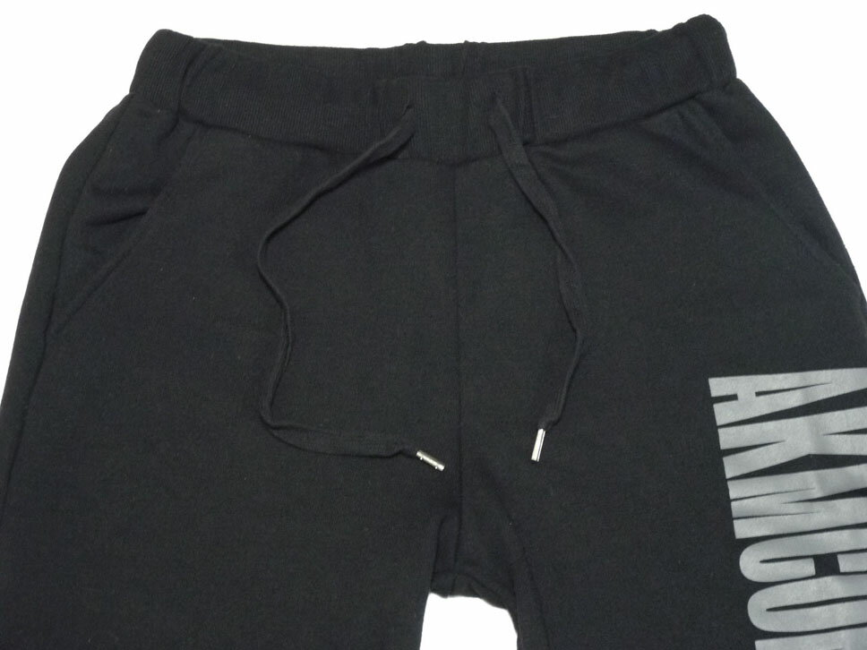 中古】AKM contemporary エイケイエム フロントプリント スエット スウェット パンツ S