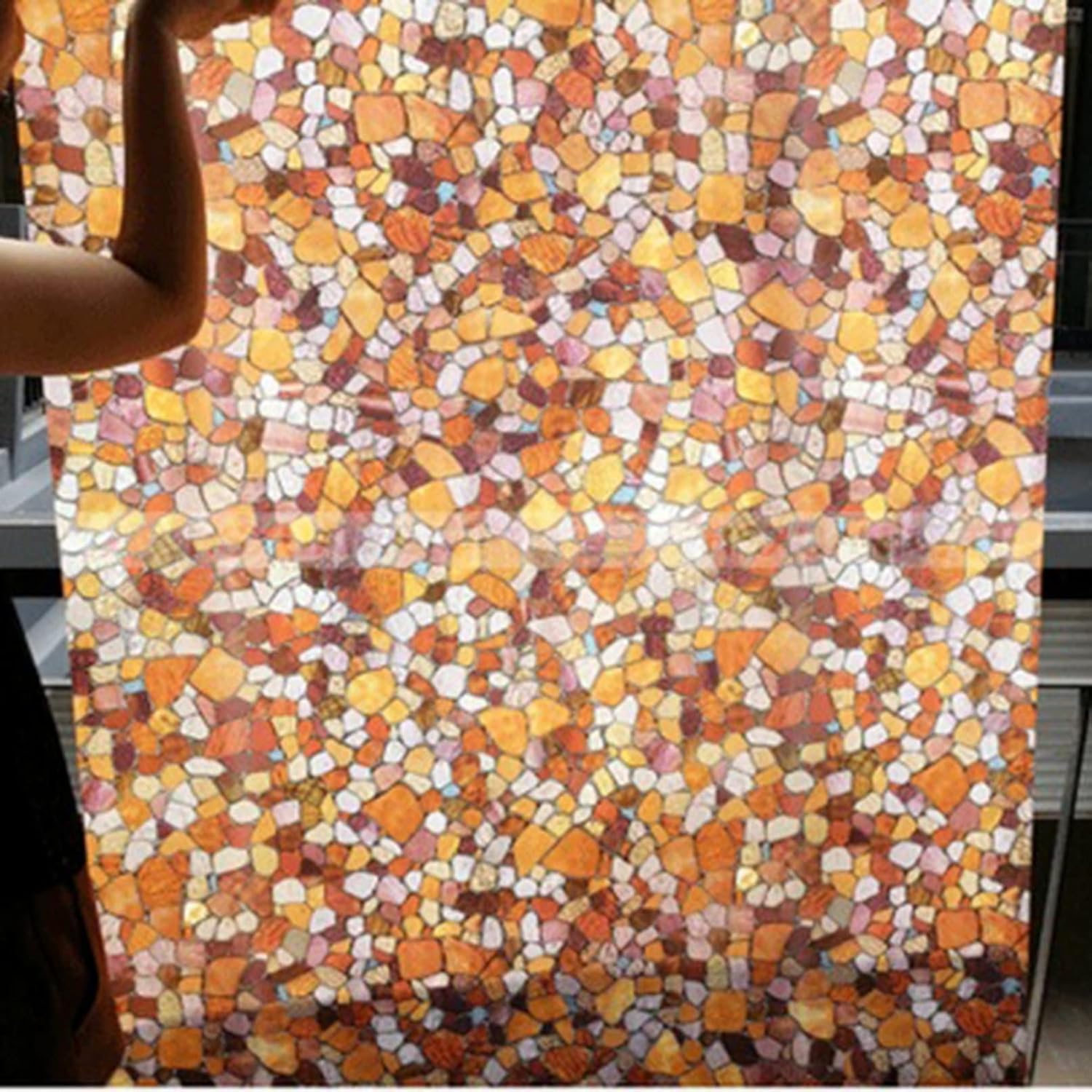 フィルム 窓 断熱 めかくしシート 剥がせる 暑さ対策 uvカット 遮光 紫外線カット すりガラス風シート インテリア おしゃれ 新生活 45*200CM お風呂 ベランダ 賃貸適用 ガラスシール 水