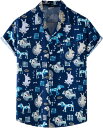 和柄シャツ アロハシャツ メンズ 大きいサイズ ハワイアンシャツ ファッション 開襟シャツ ポロシャツ プリントtシャツ 柄シャツ ビジネス 夏服 tシャツ ストレッチ ゴルフ tシャツ 通気 人気