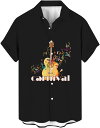 アロハシャツ メンズ ビーチシャツ 半袖 通気 夏 tシャツ 半袖シャツ 海柄 ハロウィン プリントシャツ 柄シャツ メンズ ハロウィン 衣装 かぼちゃ ヴィン...