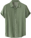 半袖 メンズ オシャレ アロハシャツ 通気 速乾 花柄シャツ ハワイアンシャツ ビーチシャツ ビッグシルエット メンズシャツ 快適 ファッション 服 イベント ...