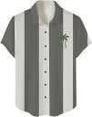 アロハシャツ メンズ 春服 メンズ 御洒落 半袖 開襟シャツ ゆったり メンズシャツ カジュアル アロハ シャツ 薄手 夏 軽量 ストライプ サマー カジュアル...