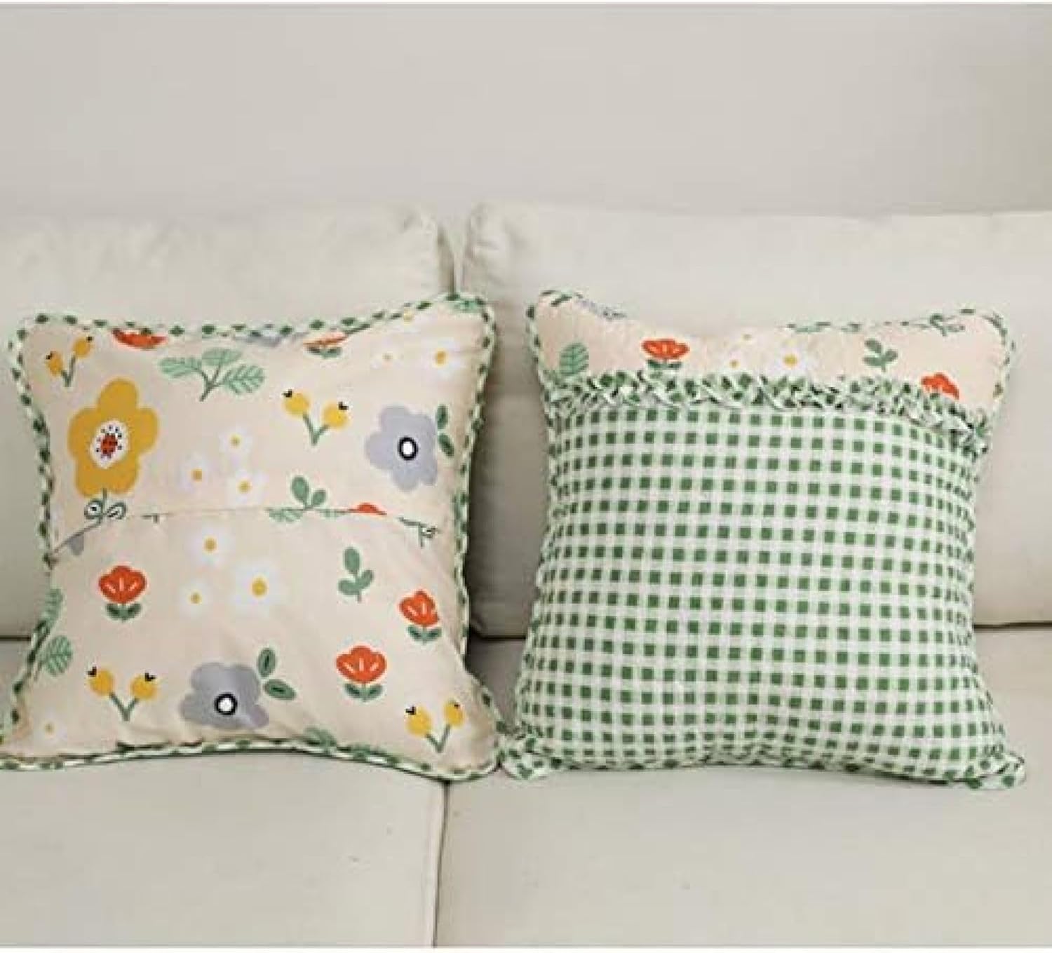 北欧 ソファーカバー 2人掛け マルチカバー 花柄 オシャレ 現代 カラー 90*160 田園風 優しい肌触り 肘掛け ソファー保護 汚れ防止 柔らかい 滑り止め 厚手 3人掛け 洗濯可 クリスタルベ [3]