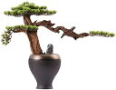 人工観葉植物 人工盆栽の木の屋内装飾人工の木の砂利陶磁器の植木鉢の葉の葉の緑の偽の植物の鉢植えの植物 人工盆栽