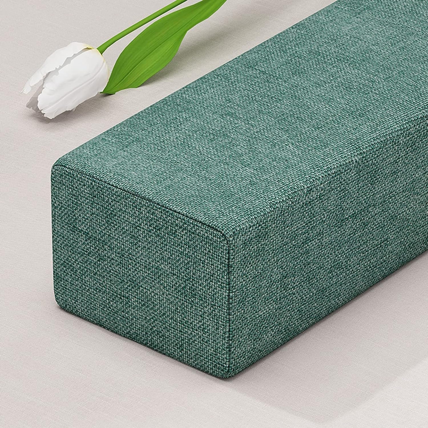 隙間埋め すきまパッド 補助用 ベッド メモリフォーム 低反発 綿麻 マットレス用隙間パッド 厚手 ズレ防止クッション スポンジ芯隙間スペーサー ベッドパッド ベッドエクステンダー ガッチリ固定 ソフ