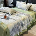 購入25%OFF 夏用布団セット 冷感掛け布団 掛け布団カバー 春夏秋 大きい花柄 接触冷感 光沢感 シルクみたい艶 静電気防止 着脱簡単 抗菌防臭 柔らかいの...