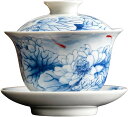 蓋碗 茶杯 茶碗エナメルセラミック蓋碗手描タレント カンフーティーセット手作りの陶磁器 中国の茶道具 泡茶杯盖碗 茶器